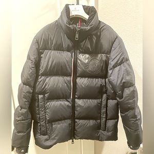 Moncler Men’s Kounen Down Filled Quilted Nylon Satin Puffer Jacket